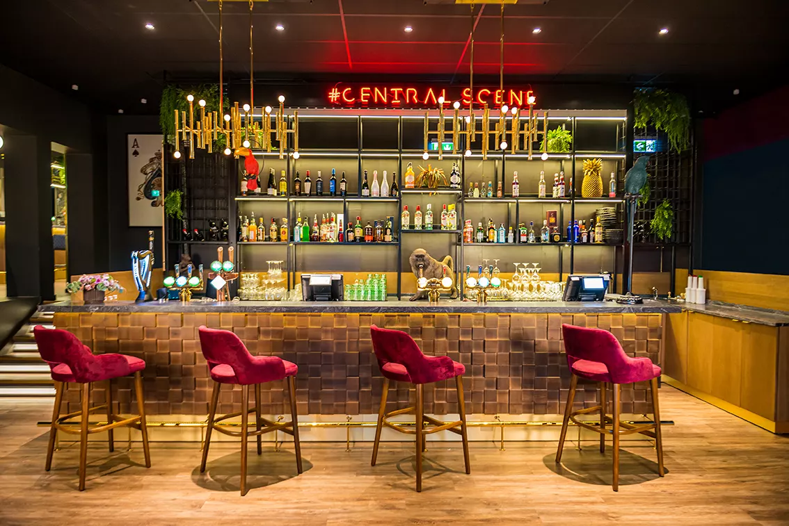 central scene bar